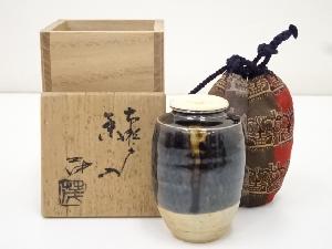 山口茂造　古瀬戸肩衝茶入（共箱）　□z